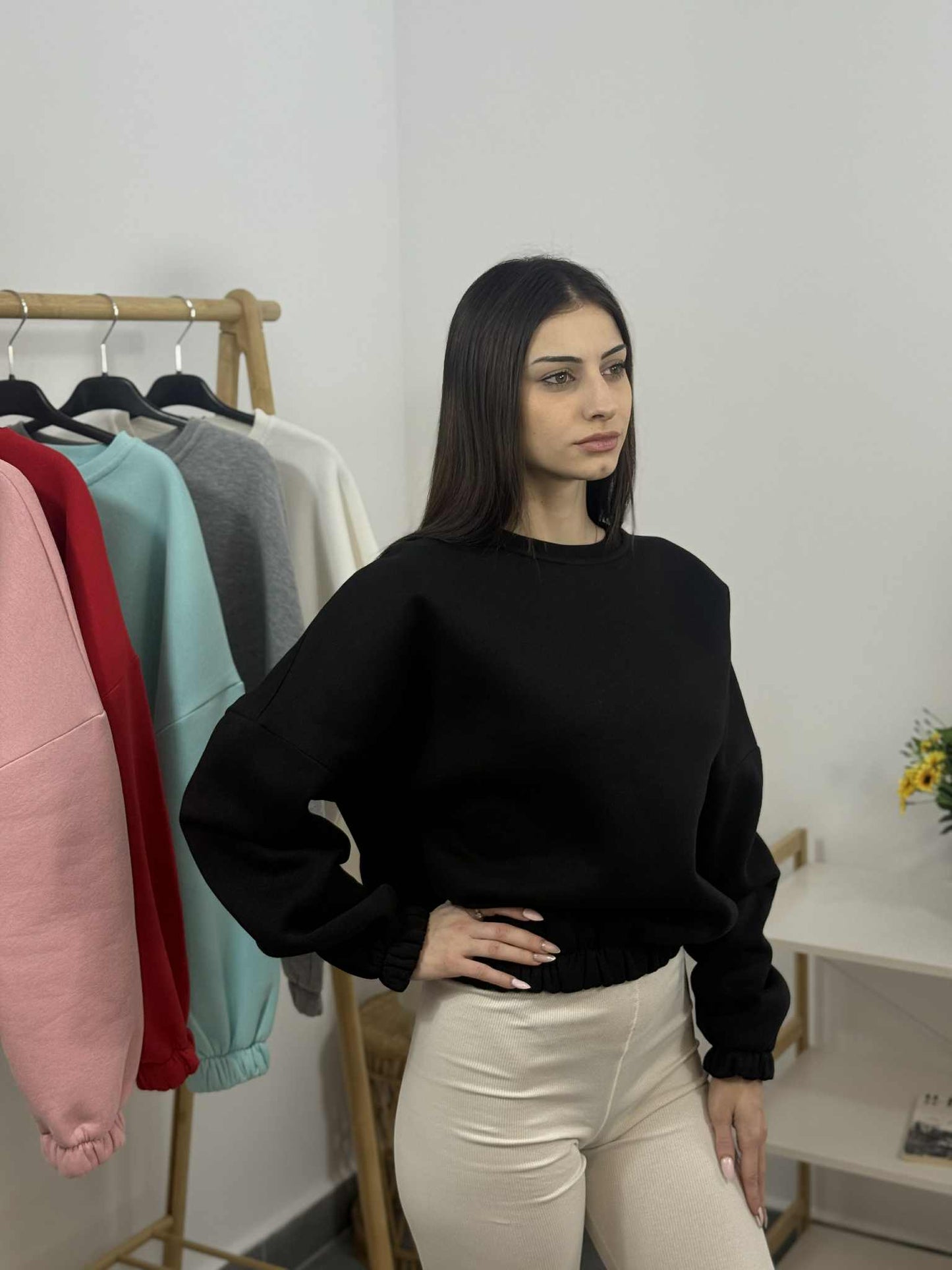 Дамски блуза Ева 3958 черна