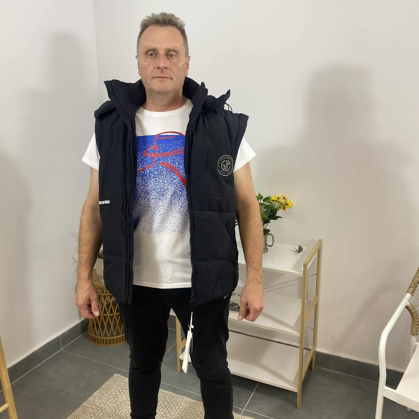 Мъжко яке спортно елегантно 2 в 1