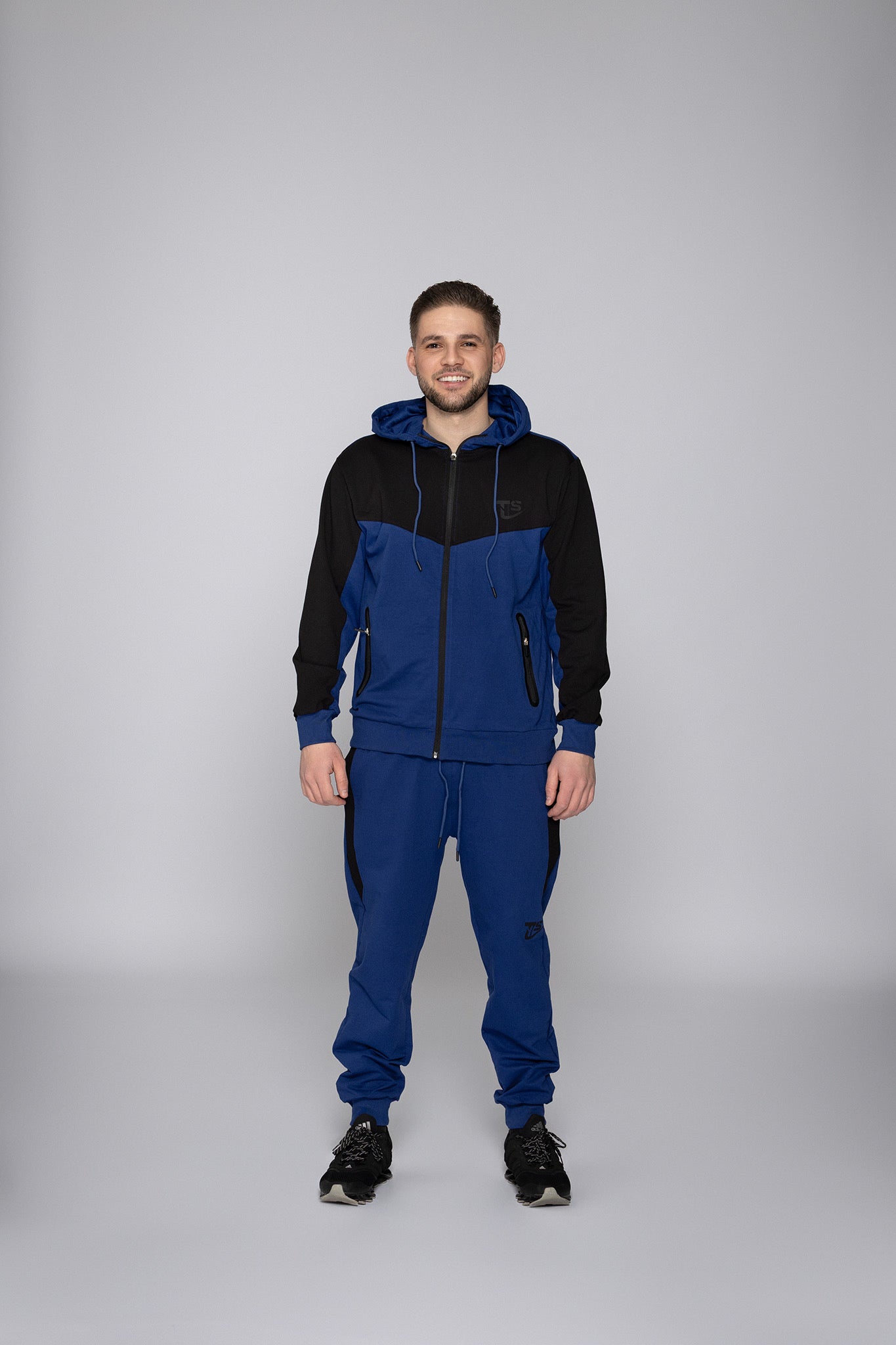 Мъжки спортен екип Марио TSB3А син Fit