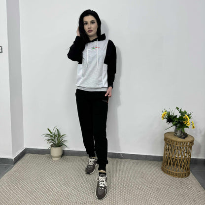 Български памучен комплект „София“ – Премиум комфорт сив