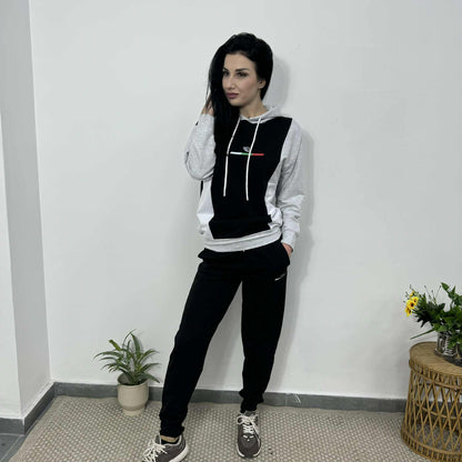 Български памучен комплект „София“ – Премиум комфорт черен