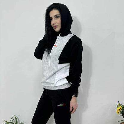 Български памучен комплект „София“ – Премиум комфорт сив