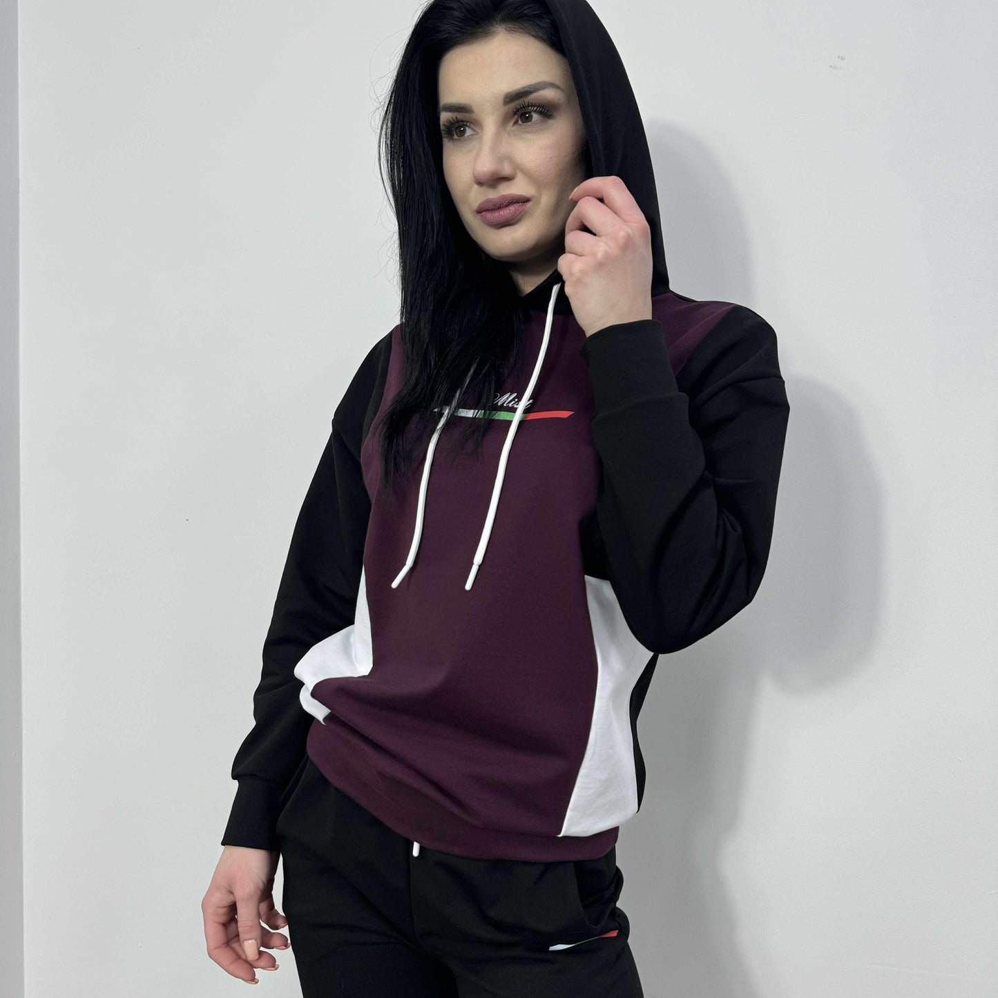 Български памучен комплект „София“ – Премиум комфорт Бордо