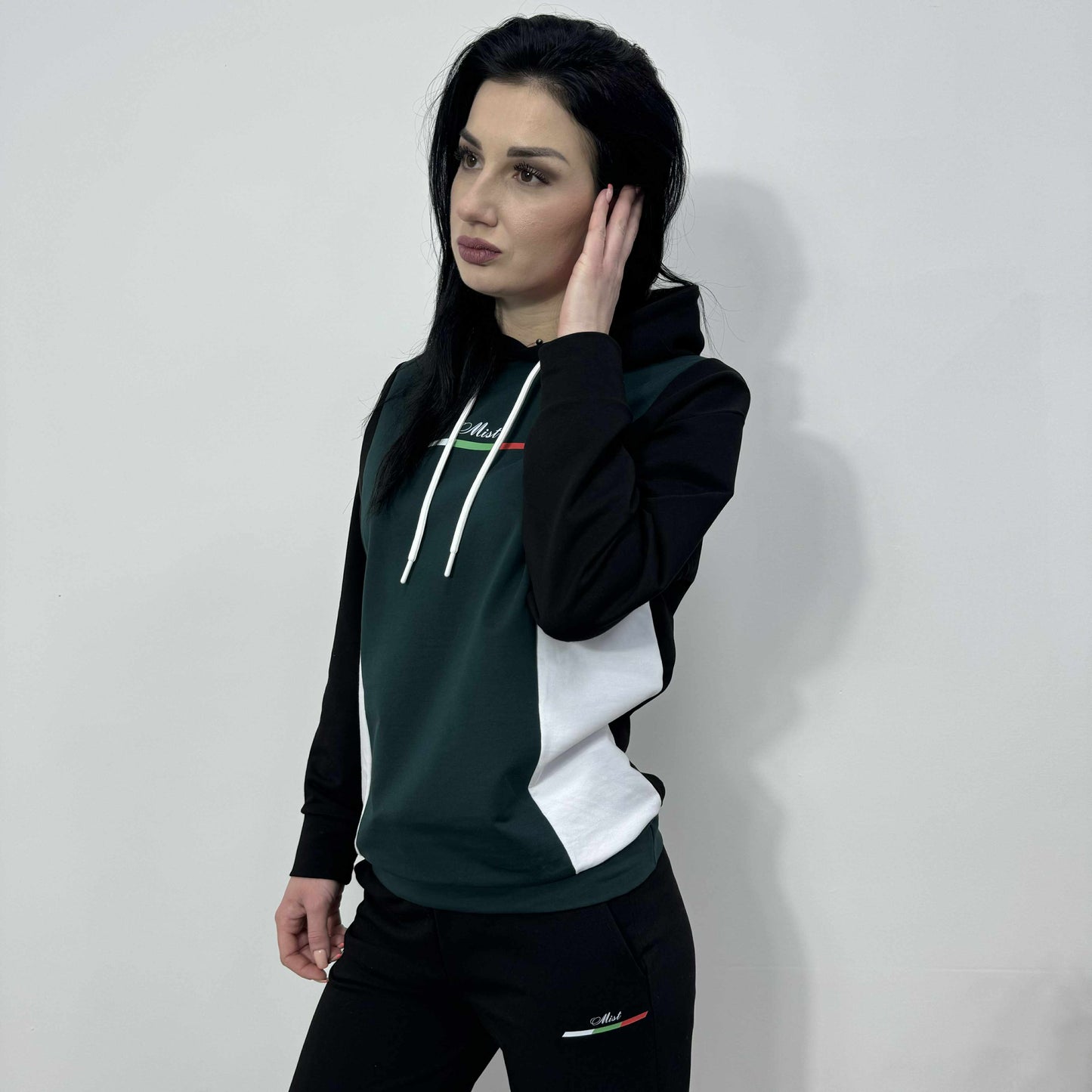 Български памучен комплект „София“ – Премиум комфорт тъмнозелен