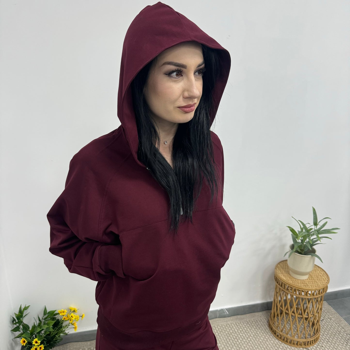 Модерен комплект Милена Dark Cherry