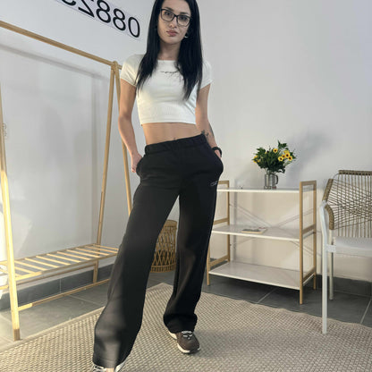 Спортно-елегантно долнище МИСТ - черен