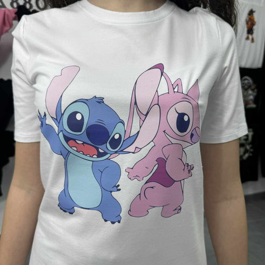 Дамска тениска Stitch & Angel