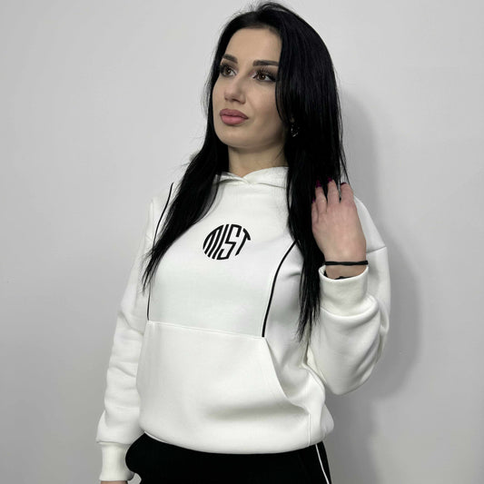 Български комплект Лили до 3XL Бял