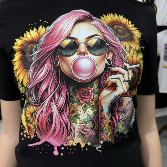 Дамска тениска Bubble gum