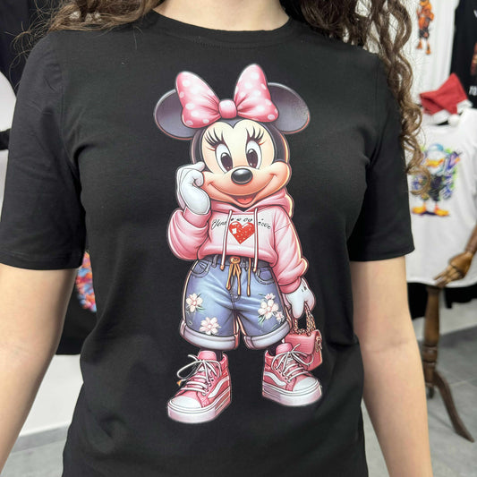 Дамска тениска Мини с чанта