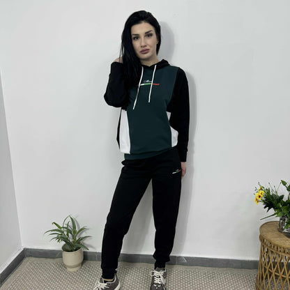 Български памучен комплект „София“ – Премиум комфорт тъмнозелен