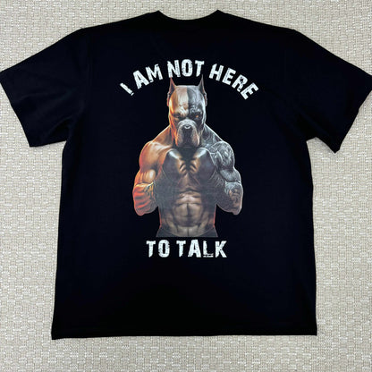 Мъжка тениска черна "PITBUL"