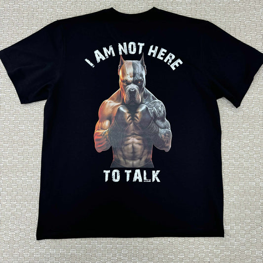 Мъжка тениска черна "PITBUL"