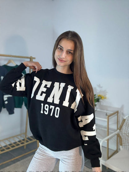 Блуза Феникс H5536 черна