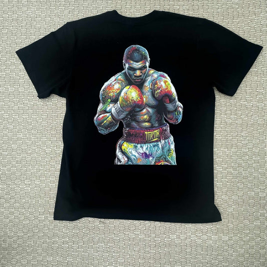 Мъжка тениска черна "TYSON"