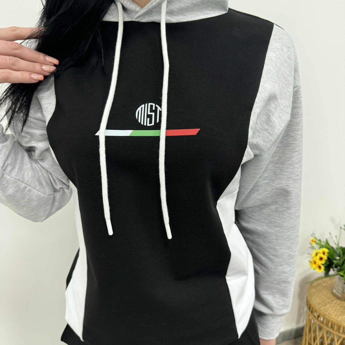 Български памучен комплект „София“ – Премиум комфорт черен