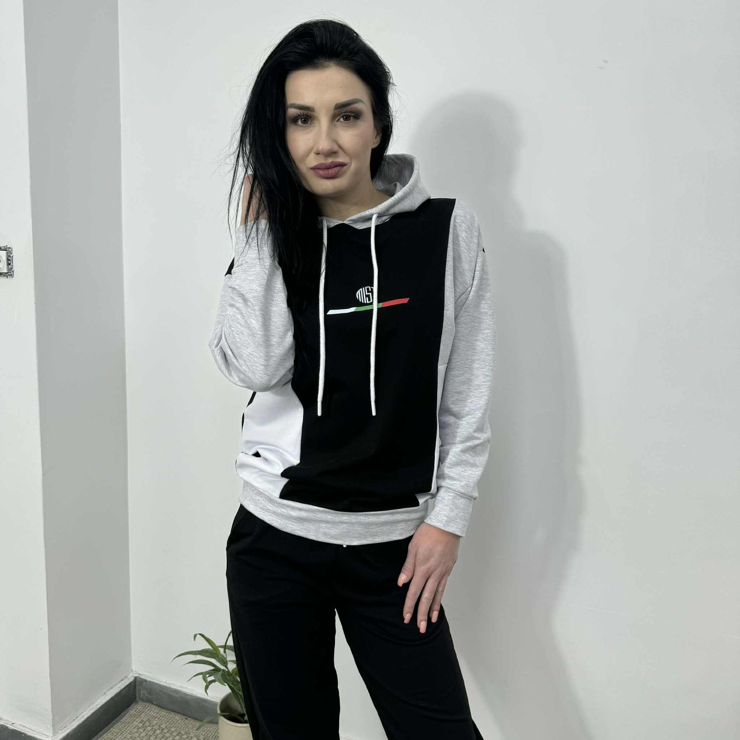 Български памучен комплект „София“ – Премиум комфорт черен