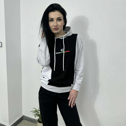 Български памучен комплект „София“ – Премиум комфорт черен