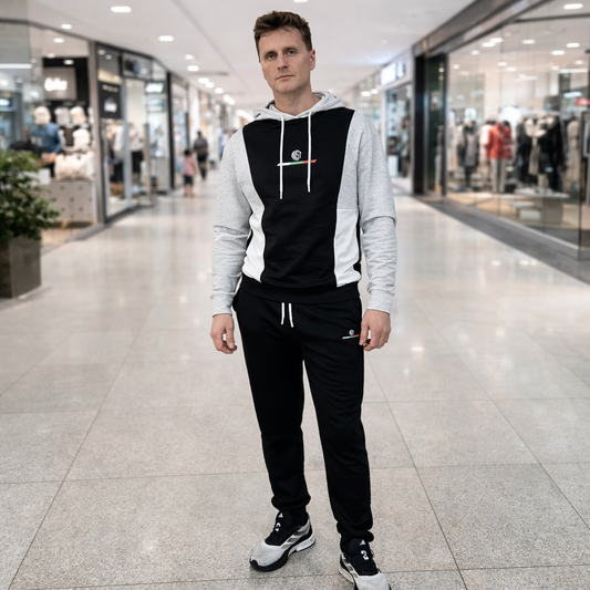 Български памучен комплект „Томи“ – Премиум комфорт черен