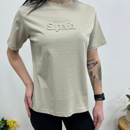 Памучна тениска Superior сива