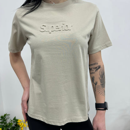 Памучна тениска Superior сива
