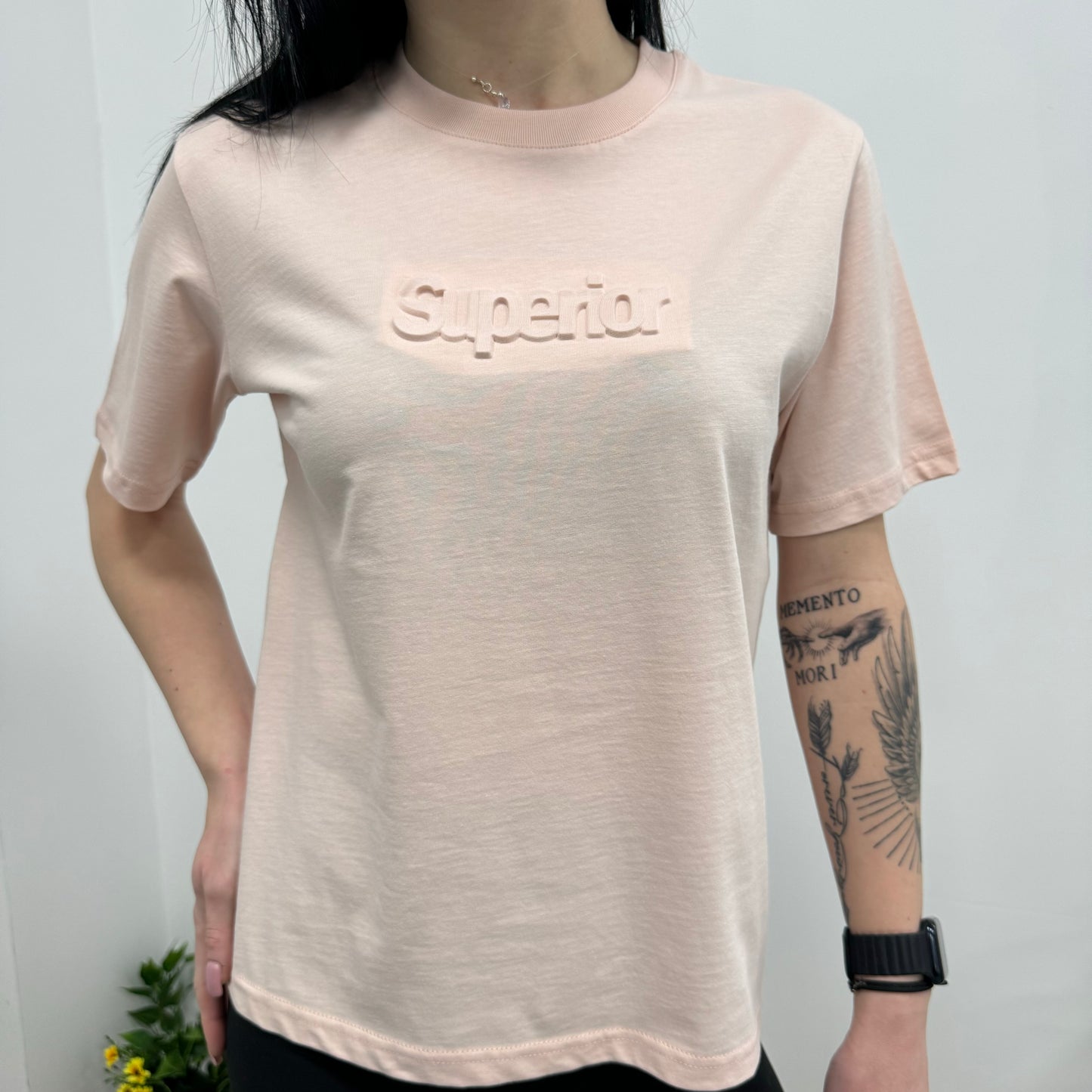 Памучна тениска Superior розова