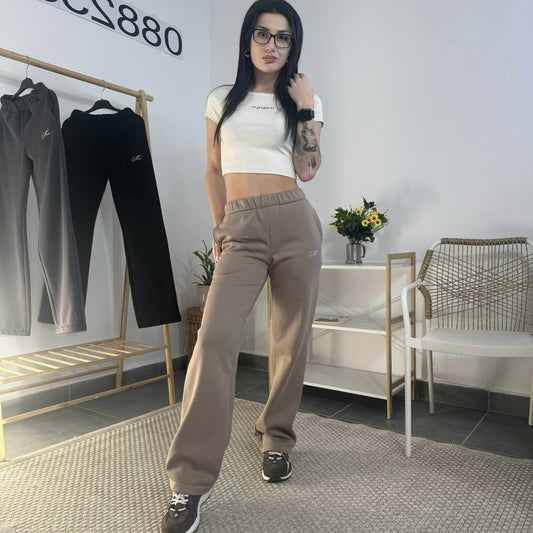 Спортно-елегантно долнище МИСТ - бежов