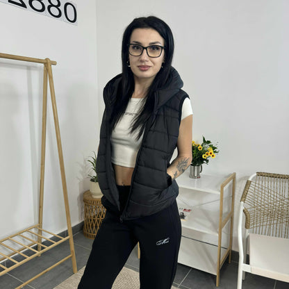 Модерна спортна грейка - Българско производство черна