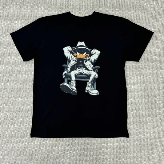 Мъжка тениска черна "DAFFY"