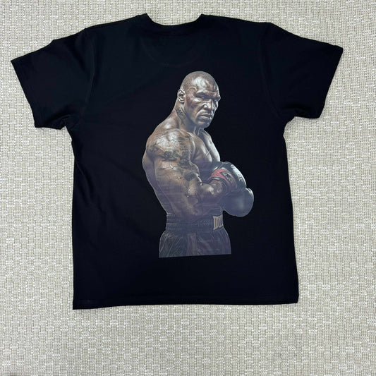 Мъжка тениска черна "MIKE"